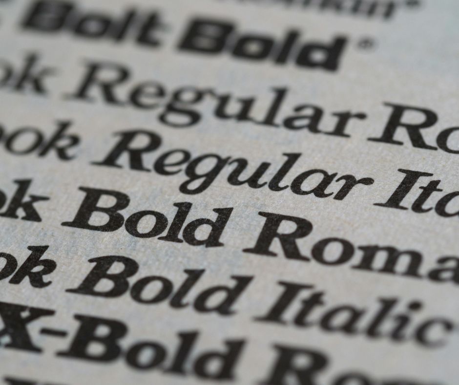 fonts