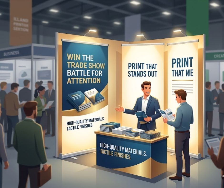 get seen at trade shows