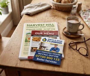 Local print campaigns