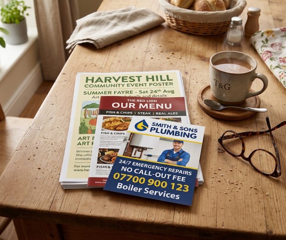 Local print campaigns